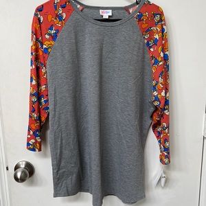Lularoe Disney Donald Duck Randy Tee